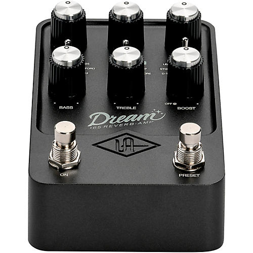 Universal Audio UAFX Dream '65 Reverb Amp Effects Pedal Black
