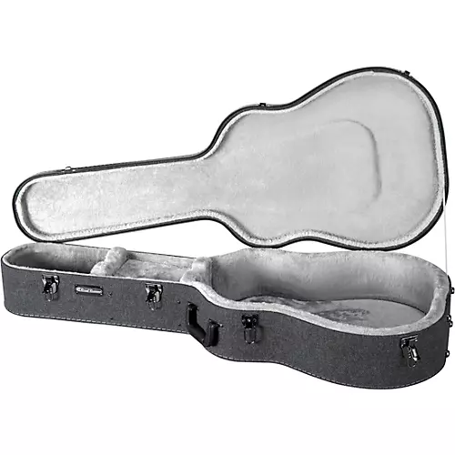 Road Runner RRBTWA Boulevard Series Black Tweed Acoustic Dreadnought Wood Case Black Tweed