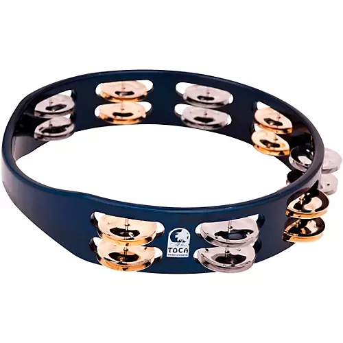 Toca Colorsound Tambourine 10 in. Blue