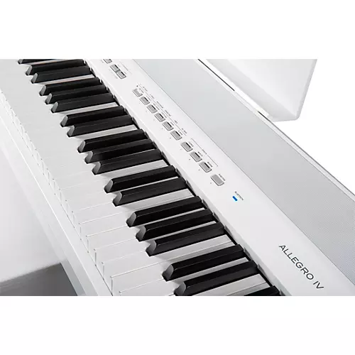 Williams Allegro IV In-Home Pack Digital Piano With Stand, Bench & Piano-Style Pedal White