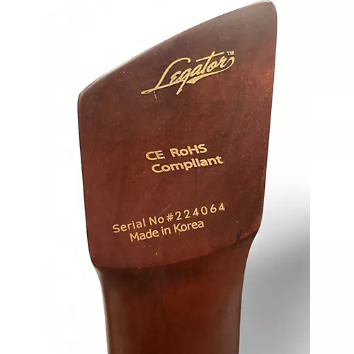 Used Legator GHOST 8 STRING Red Solid Body Electric Guitar Red