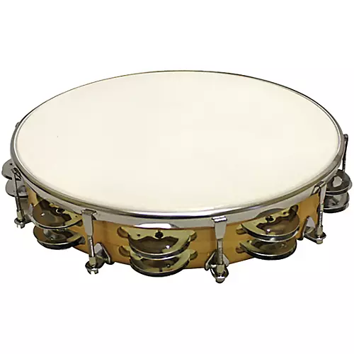 Rhythm Band Tunable Tambourine 9 Pair Jingles Rb930Fj