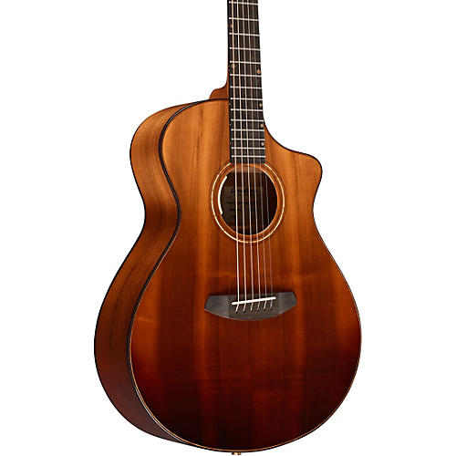 Breedlove Oregon All-Myrtlewood Limited-Edition Cutaway Concert Acoustic-Electric Guitar Sable