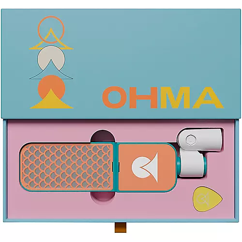 Ohma World Scales Ribbon Microphone Black & Black