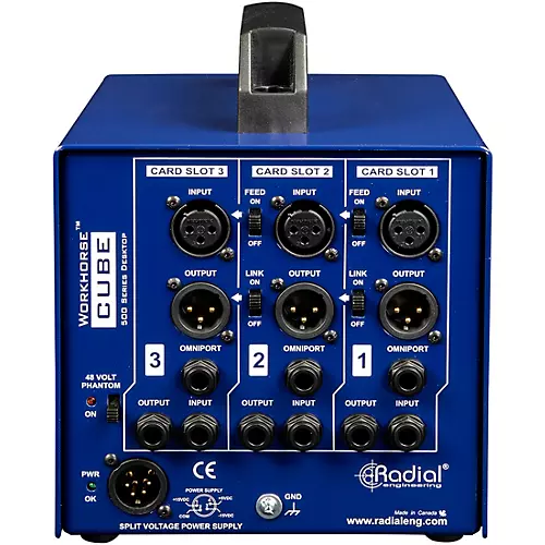 Radial Engineering Radial Workhorse Cube Desktop Power Rack