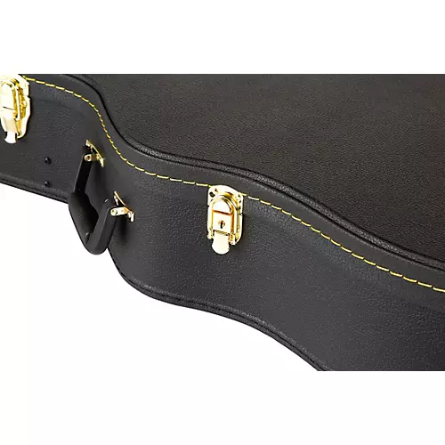 Musician's Gear Deluxe Dreadnought Case Black