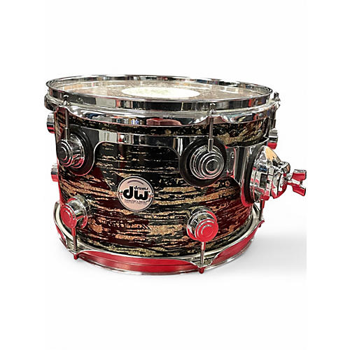 Used DW 5 Piece Collector Series Black Oyster Glass Drum Kit Black Oyster Glass