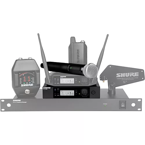 Shure GLX-D24R+ Rackmount Vocal System With SM58