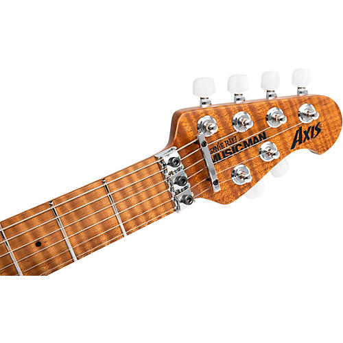 Ernie Ball Music Man Axis Electric Flame Top Electric Guitar Olallieberry