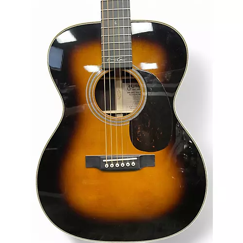 Used Martin 000-28EC Eric Clapton Signature Model 2 Tone Sunburst Acoustic Guitar 2 Tone Sunburst