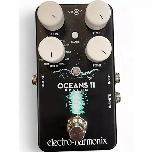 Used Electro-Harmonix Oceans 11 Reverb Effect Pedal