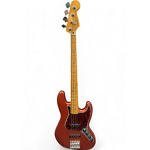 Used Fender Player Plus Active Jazz Bass Candy Apple Red Electric Bass Guitar Candy Apple Red