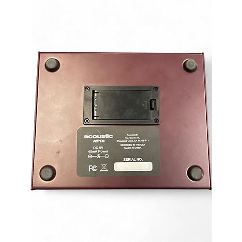 Used Acoustic APDI ACOUSTIC PREAMP + DI Guitar Preamp