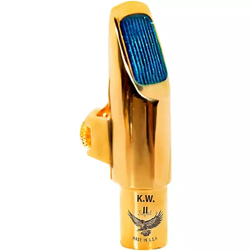 Sugal KW II +s CNC Tenor Saxophone Mouthpiece 18KT HGE Over Pure Copper Body 7