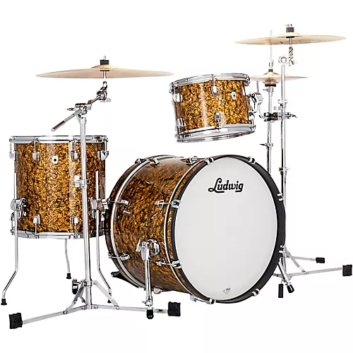 Ludwig NeuSonic 3-Piece Downbeat Shell Pack With 20