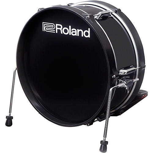 Roland KD-180L-BK V-Drums Acoustic Design 3 Series Kick Drum Pad 18 in.
