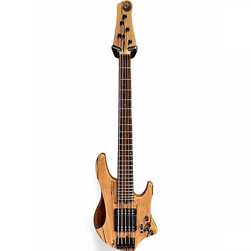 Used 2025 Swan Custom Basses Alpha Gura Mahogany Electric Bass Guitar Mahogany