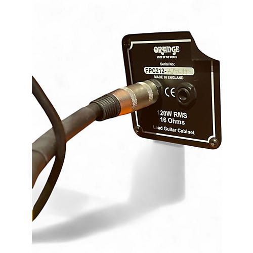 Used Orange Amplifiers PPC212C 2x12 120W Closed Back Guitar Cabinet