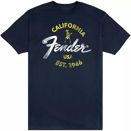 Fender Baja Blue T-Shirt X Large Blue