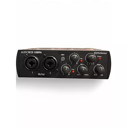 Used PreSonus Audiobox USB 96 Audio Interface