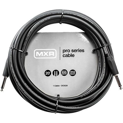 MXR Pro Series Straight To Straight Instrument Cable 10 ft. Black