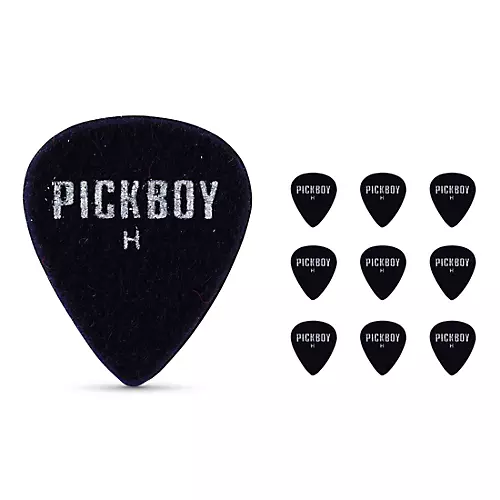Pick Boy Felt Guitar Picks Soft 10 Pack