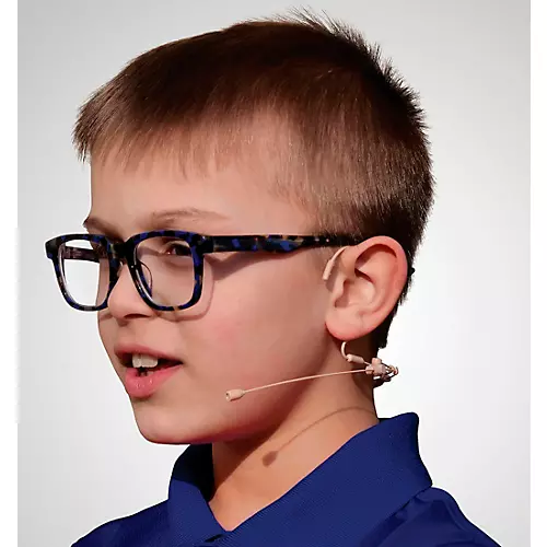 Galaxy Audio HSM4F Economical Dual Ear Fully Adjustable Headset Microphone With Cables (1 Each) For Sennheiser, Shure, AT, Galaxy, and AKG