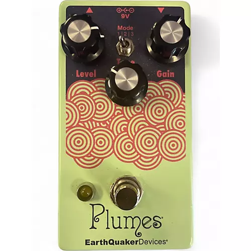 Used EarthQuaker Devices Plumes Small Signal Shredder Overdrive Effect Pedal