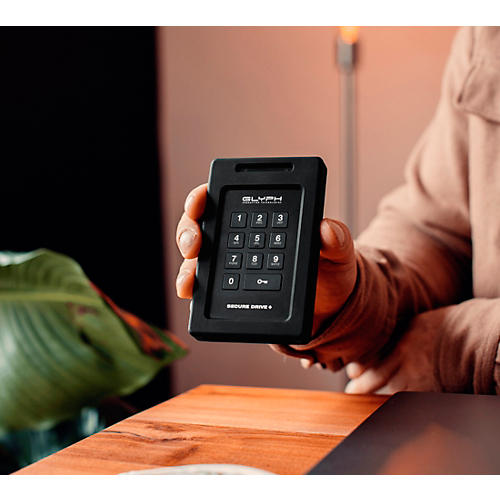 Glyph SecureDrive+ Professional Encrypted Hard Drive with Keypad 4 TB