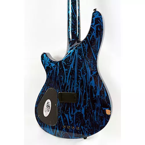 Open-Box Schecter Guitar Research C-4 Silver Mountain 4-String Limited-Edition Electric Bass Condition 3 - Scratch and Dent Corrosive Cobalt 197881070694