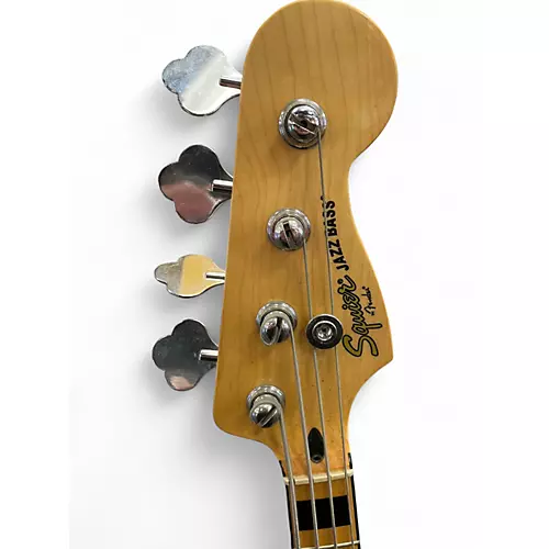 Used Squier Classic Vibe 70s Jazz Bass Natural Electric Bass Guitar Natural