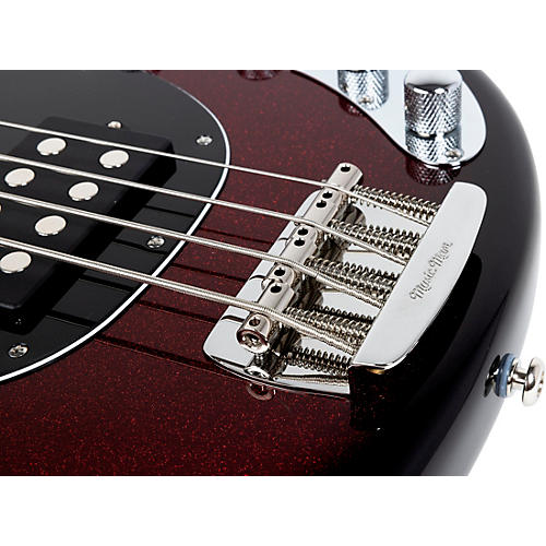 Ernie Ball Music Man StingRay Special H Electric Bass Guitar Ivory White