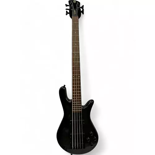 Used Spector NS Ethos 5 Gray Electric Bass Guitar Gray