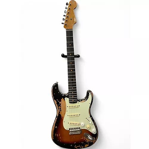 Used Fender MIKE MCCREADY STRATOCASTER 3 Color Sunburst Solid Body Electric Guitar 3 Color Sunburst