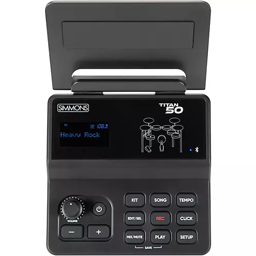 Simmons Titan 50 Electronic Drum Kit With Mesh Pads & Bluetooth