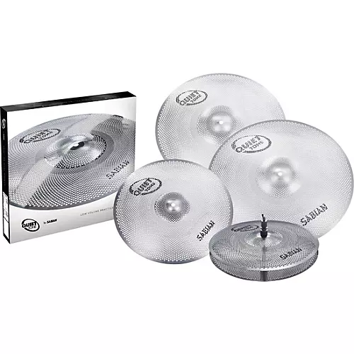 SABIAN QTPC504 Quiet Tone Practice Cymbal Set, 14