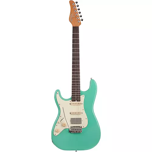 Schecter Guitar Research Nick Johnston Traditional Left-Handed 6-String Electric Guitar Atomic Green