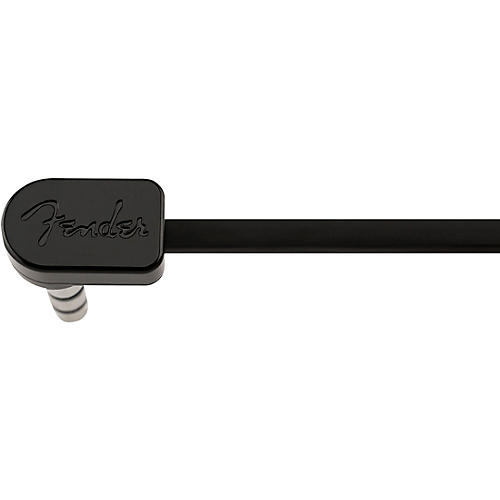 Fender Blockchain Straight to Angle Stereo Patch Cable 16 in. Black