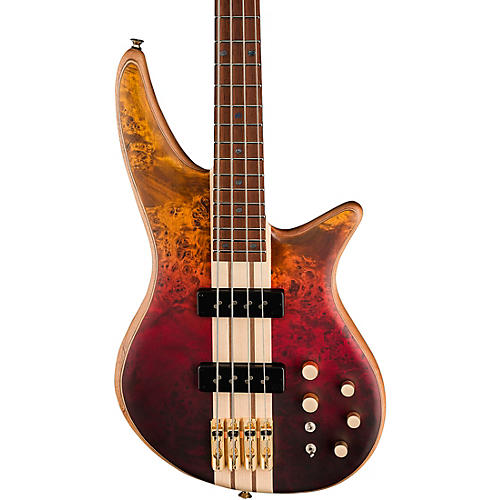 Jackson Pro Series Spectra Bass SBP IV Amber Flame