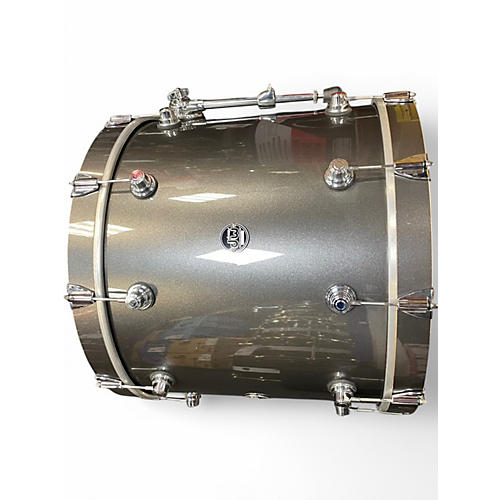 Used DW 4 Piece Performance Series Gunmetal Gray Drum Kit Gunmetal Gray