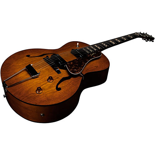 Godin 5th Avenue Jumbo P90 Hollowbody Electric Guitar Harvest Gold