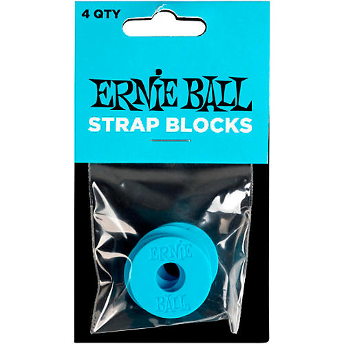 Ernie Ball Rubber Strap Block Gray