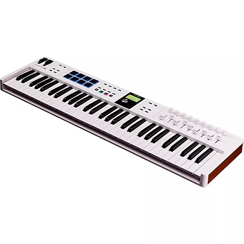Arturia KeyLab Essential 61 mk3 MIDI Keyboard Controller Essentials Bundle White