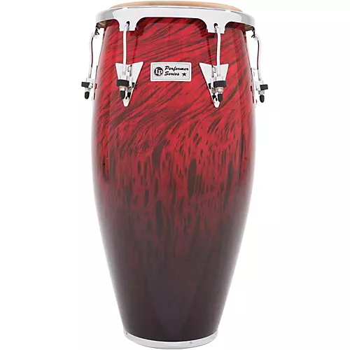 LP Performer Series 3-Piece Conga and Bongo Set with Chrome Hardware Blue Fade