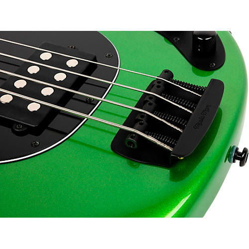 Ernie Ball Music Man StingRay Special H Electric Bass Guitar Black and Chrome