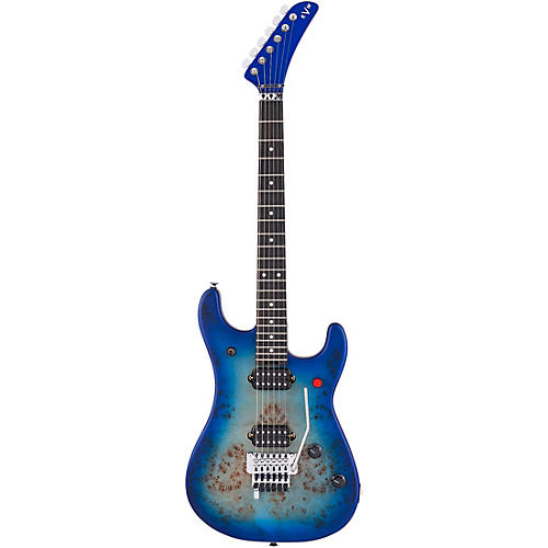 EVH 5150 Deluxe Poplar Burl Electric Guitar Purple Daze
