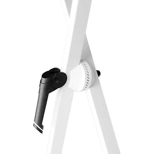 Gravity Stands Double X-Braced Keyboard Stand - White