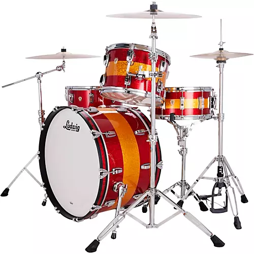 Ludwig Classic Maple 3-Piece Pro Beat Shell Pack With 24