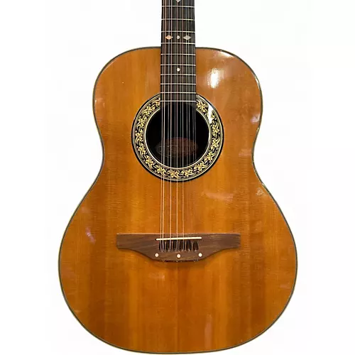 Used Ovation 1115-4 NATURAL 12 String Acoustic Guitar NATURAL