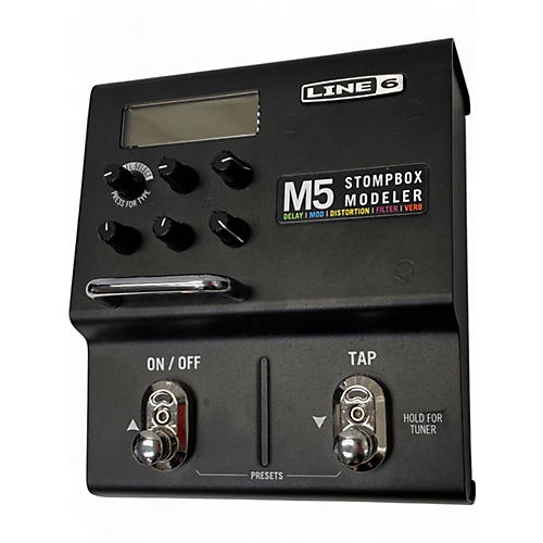 Used Line 6 M5 Stompbox Modeler Effect Processor